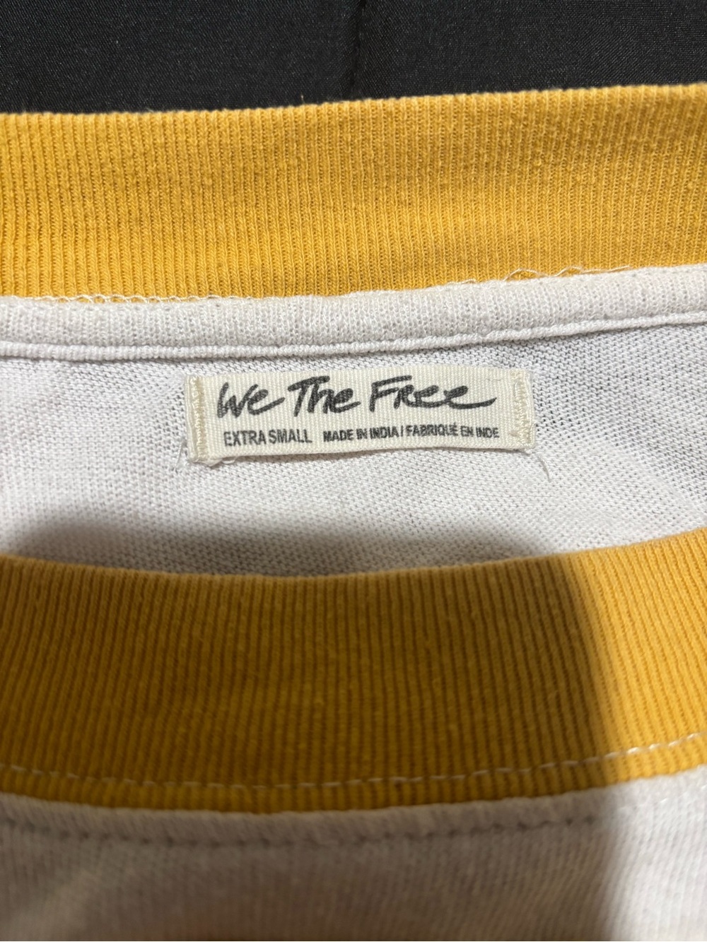 We The Free White Tee with Gold numbers - Picture 3 of 6